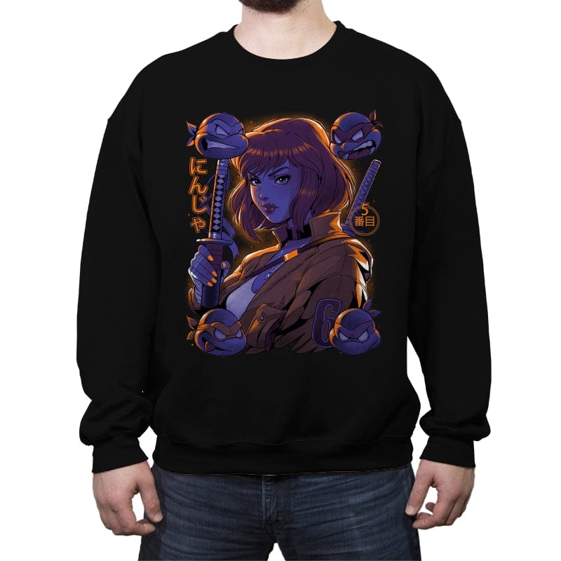The 5th Ninja - Crew Neck Sweatshirt Crew Neck Sweatshirt RIPT Apparel Small / Black
