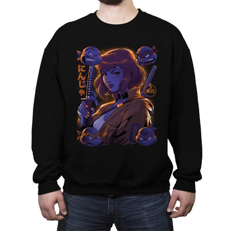 The 5th Ninja - Crew Neck Sweatshirt Crew Neck Sweatshirt RIPT Apparel Small / Black