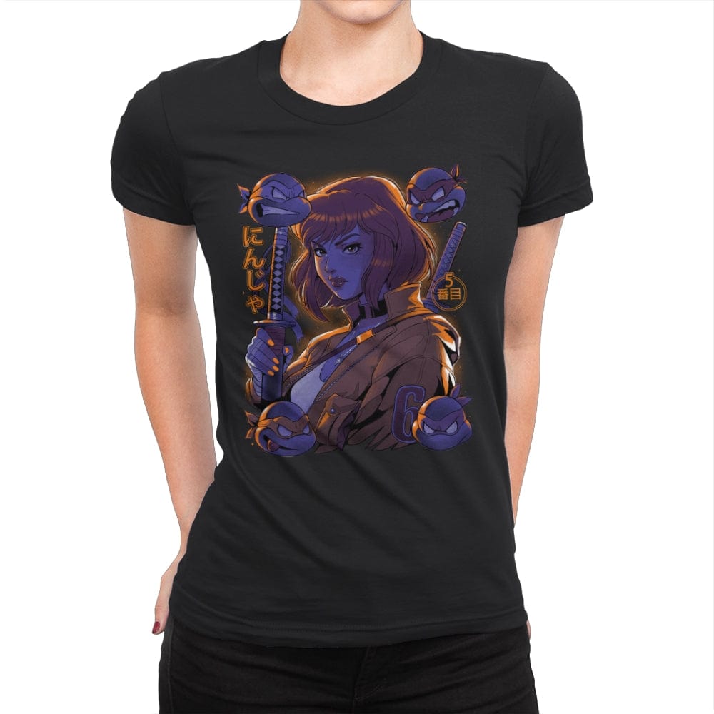 The 5th Ninja - Womens Premium T-Shirts RIPT Apparel Small / Black