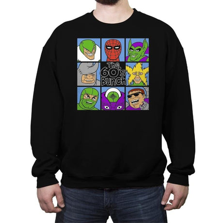 The 60's Bunch - Crew Neck Sweatshirt Crew Neck Sweatshirt RIPT Apparel