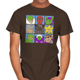 The 60's Bunch - Mens T-Shirts RIPT Apparel Small / Dark Chocolate