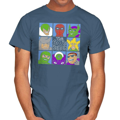 The 60's Bunch - Mens T-Shirts RIPT Apparel Small / Indigo Blue