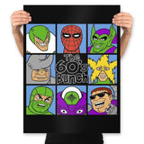 The 60's Bunch - Prints Posters RIPT Apparel 18x24 / Black