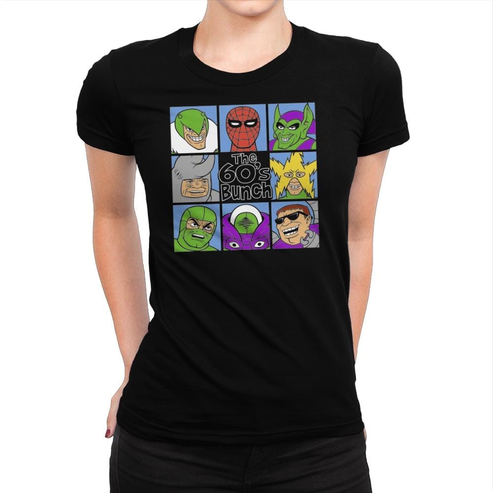 The 60's Bunch - Womens Premium T-Shirts RIPT Apparel Small / Indigo