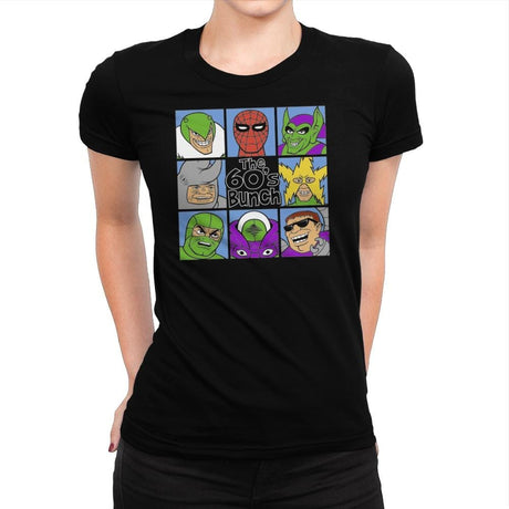 The 60's Bunch - Womens Premium T-Shirts RIPT Apparel Small / Indigo
