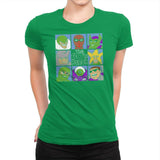 The 60's Bunch - Womens Premium T-Shirts RIPT Apparel Small / Kelly Green