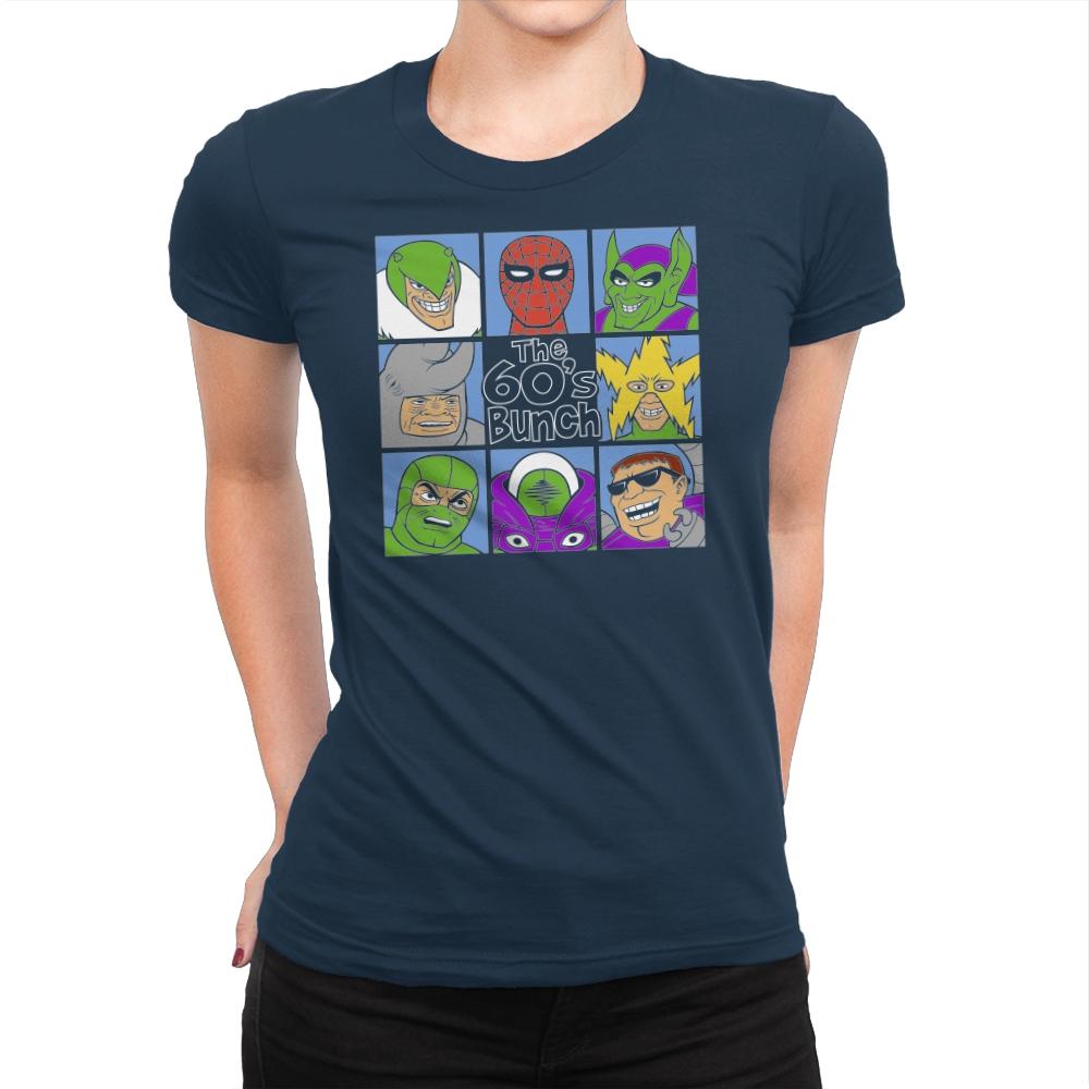 The 60's Bunch - Womens Premium T-Shirts RIPT Apparel Small / Midnight Navy