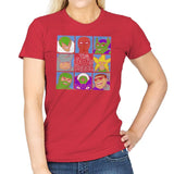 The 60's Bunch - Womens T-Shirts RIPT Apparel Small / Red