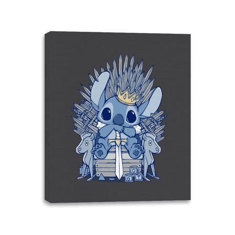 The 626 Throne - Anytime - Canvas Wraps Canvas Wraps RIPT Apparel 11x14 / Charcoal