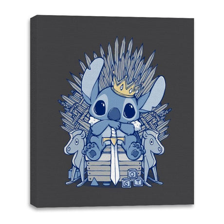 The 626 Throne - Anytime - Canvas Wraps Canvas Wraps RIPT Apparel 16x20 / Charcoal