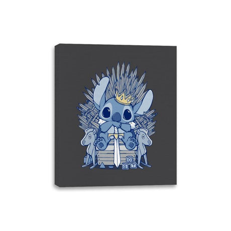 The 626 Throne - Anytime - Canvas Wraps Canvas Wraps RIPT Apparel 8x10 / Charcoal