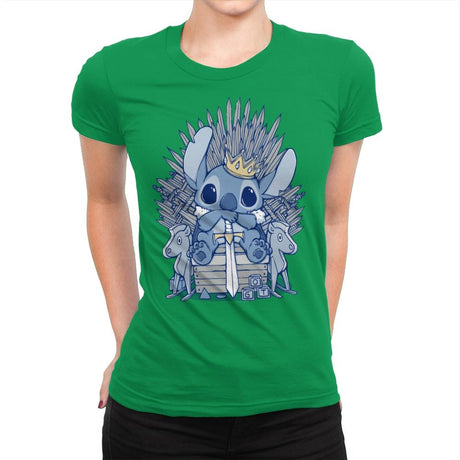 The 626 Throne - Anytime - Womens Premium T-Shirts RIPT Apparel Small / Kelly Green