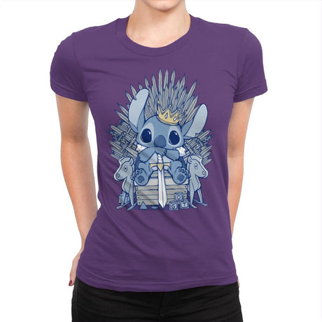 The 626 Throne - Anytime - Womens Premium T-Shirts RIPT Apparel Small / Purple Rush