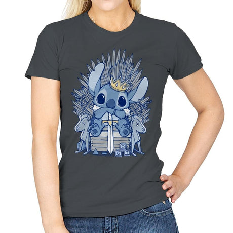 The 626 Throne - Anytime - Womens T-Shirts RIPT Apparel Small / Charcoal