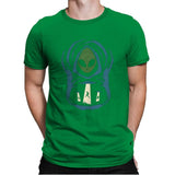 The Abduction In The Field - Mens Premium T-Shirts RIPT Apparel Small / Kelly