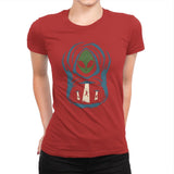 The Abduction In The Field - Womens Premium T-Shirts RIPT Apparel Small / Red