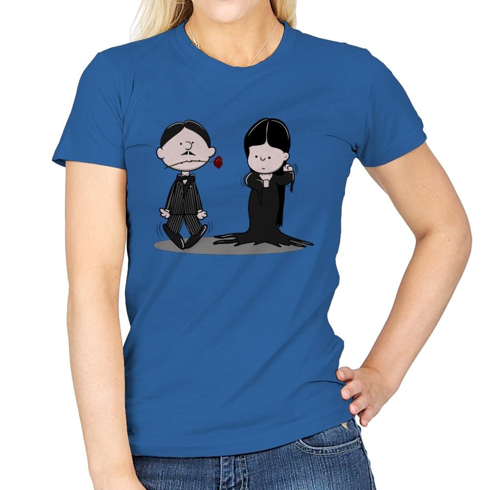 The Addams Dance - Womens T-Shirts RIPT Apparel Small / Royal