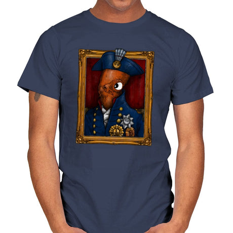 The Admiral - Mens T-Shirts RIPT Apparel Small / Navy