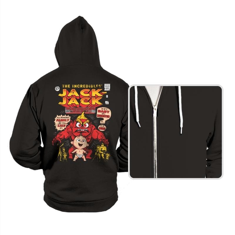 The Adorable Super - Hoodies Hoodies RIPT Apparel Small / Black