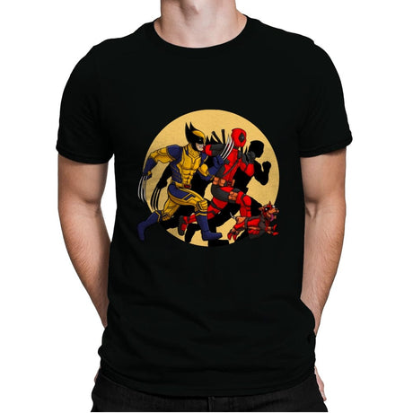 The Adventure - Mens Premium T-Shirts RIPT Apparel Small / Black