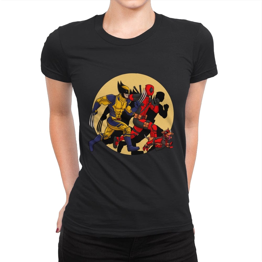 The Adventure - Womens Premium T-Shirts RIPT Apparel Small / Black