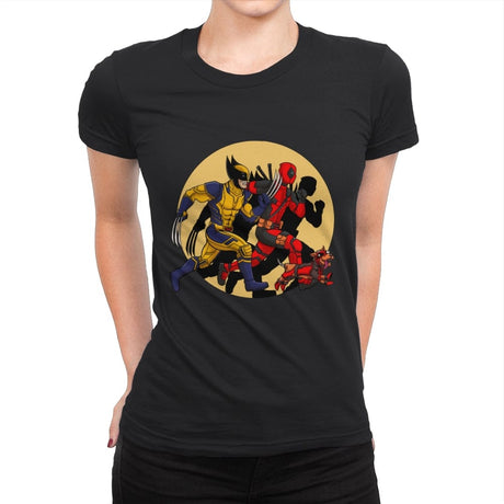 The Adventure - Womens Premium T-Shirts RIPT Apparel Small / Black