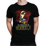 The Adventures of Batduck and Decoy - Anytime - Mens Premium T-Shirts RIPT Apparel Small / Black