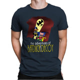 The Adventures of Batduck and Decoy - Anytime - Mens Premium T-Shirts RIPT Apparel Small / Indigo