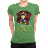 The Adventures of Batduck and Decoy - Anytime - Womens Premium T-Shirts RIPT Apparel Small / Kelly