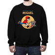 The Adventures of Miguel - Crew Neck Sweatshirt Crew Neck Sweatshirt RIPT Apparel Small / Black