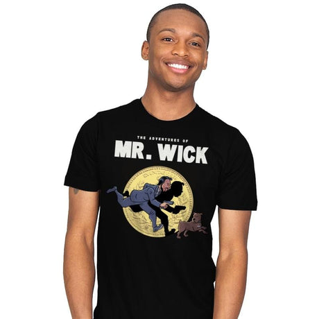 The Adventures of Mr. Wick - Mens T-Shirts RIPT Apparel