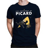 The Adventures of Picard - Mens Premium T-Shirts RIPT Apparel Small / Midnight Navy