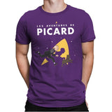 The Adventures of Picard - Mens Premium T-Shirts RIPT Apparel Small / Purple Rush