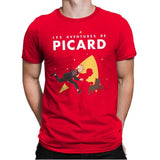 The Adventures of Picard - Mens Premium T-Shirts RIPT Apparel Small / Red