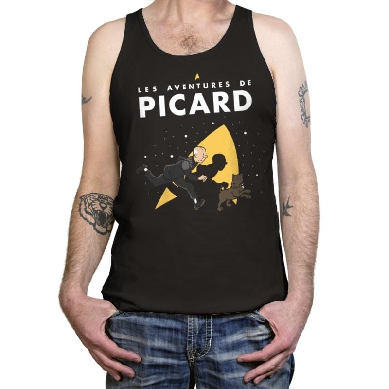 The Adventures of Picard - Tanktop Tanktop RIPT Apparel