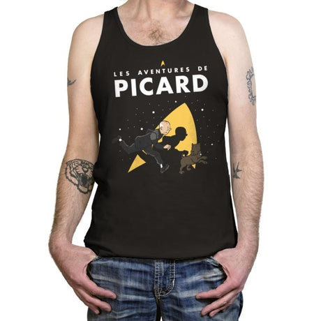 The Adventures of Picard - Tanktop Tanktop RIPT Apparel