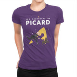 The Adventures of Picard - Womens Premium T-Shirts RIPT Apparel Small / Purple Rush