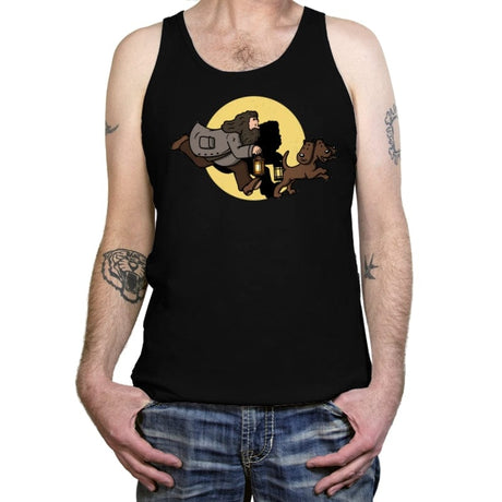 The Adventures of Rubeus! - Tanktop Tanktop RIPT Apparel X-Small / Black