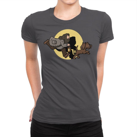 The Adventures of Rubeus! - Womens Premium T-Shirts RIPT Apparel Small / Heavy Metal