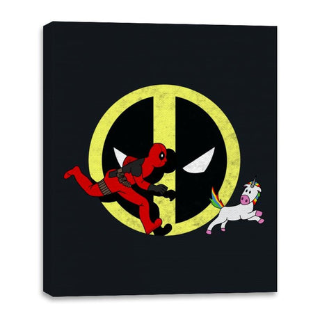 The Adventures of Wade - Canvas Wraps Canvas Wraps RIPT Apparel 16x20 / Black
