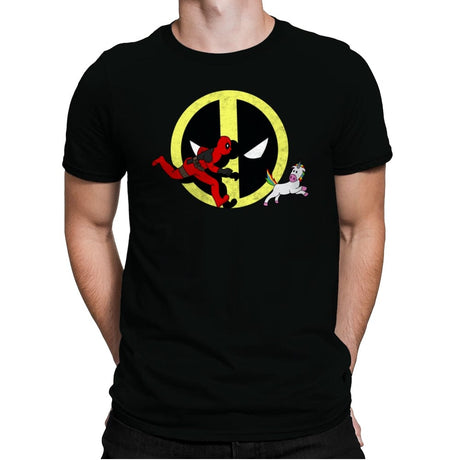 The Adventures of Wade - Mens Premium T-Shirts RIPT Apparel Small / Black