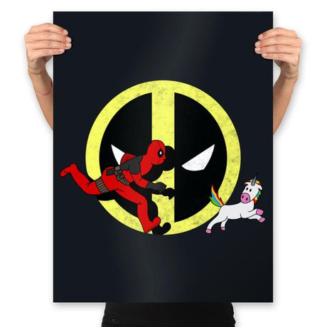 The Adventures of Wade - Prints Posters RIPT Apparel 18x24 / Black