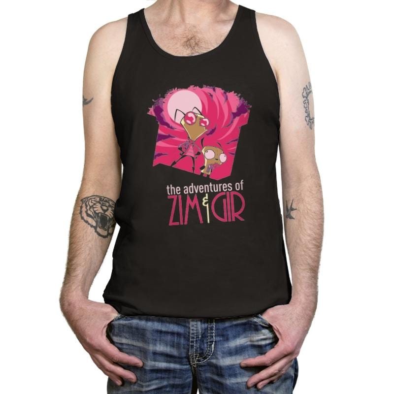 The Adventures of Zim & Gir - Tanktop Tanktop RIPT Apparel