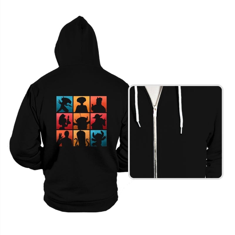 The Alien Gang - Hoodies Hoodies RIPT Apparel Small / Black