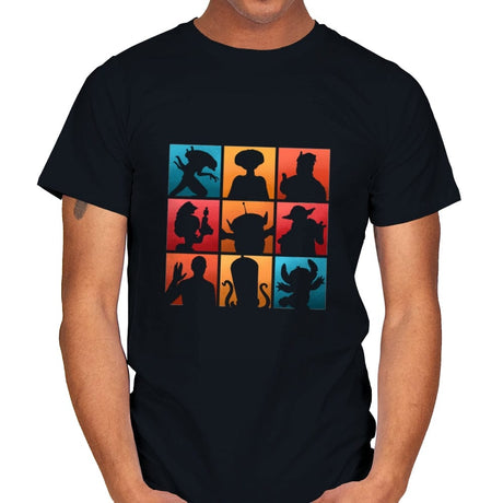 The Alien Gang - Mens T-Shirts RIPT Apparel Small / Black