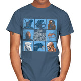 The Aliens Bunch - Mens T-Shirts RIPT Apparel Small / Indigo Blue