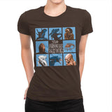 The Aliens Bunch - Womens Premium T-Shirts RIPT Apparel Small / Dark Chocolate