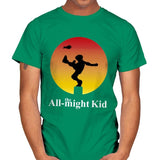 the All-might Kid - Mens T-Shirts RIPT Apparel Small / Kelly Green