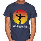 the All-might Kid - Mens T-Shirts RIPT Apparel Small / Navy