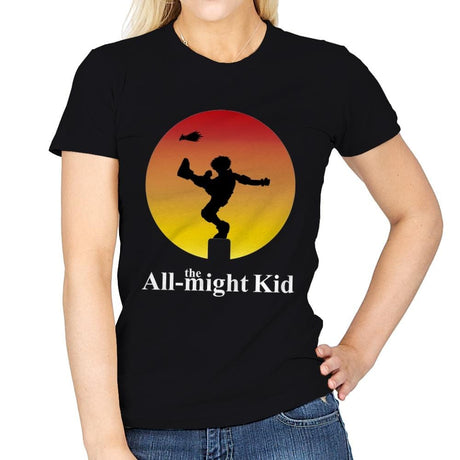 the All-might Kid - Womens T-Shirts RIPT Apparel Small / Black